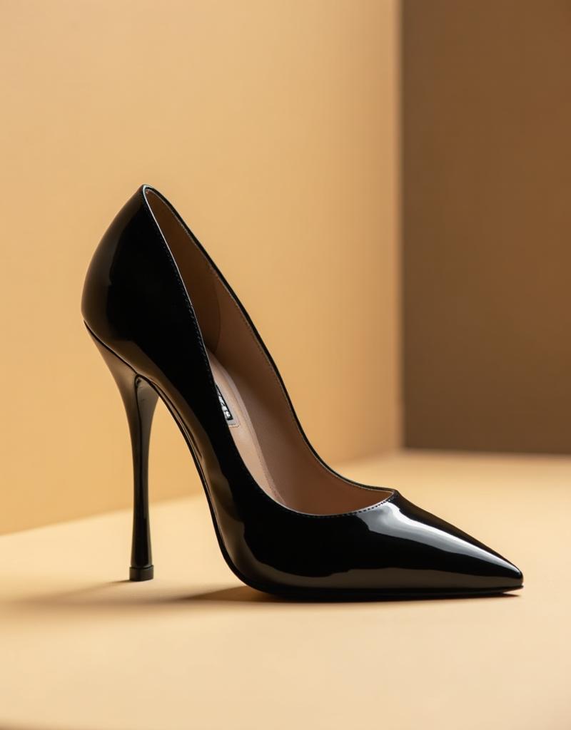 Stiletto Patent Black